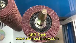 New Model Full Automatic Flap Disc Machine