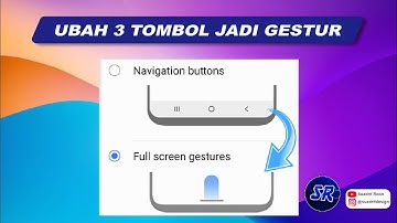 Cara Mengubah Navigasi 3 Tombol Jadi Navigasi Gestur di Semua HP Android 2025