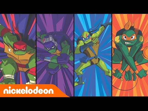 Эволюция Черепашек-ниндзя | Рисуем героев | Nickelodeon Россия