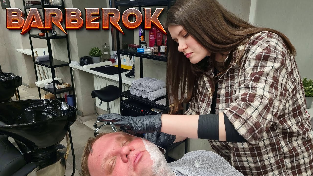 💈ASMR Barber Girl Nadia🔥Amazing Service 🔥I wish I had Known Nadia Before