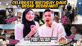 MIRA SAMBUT BIRTHDAY DAUS 3 HARI 3 MLM ‼️ KONSERT ISTIMEWA UTK DAUS BONZAI❗️DINNER TERPALING MEW4H❗️