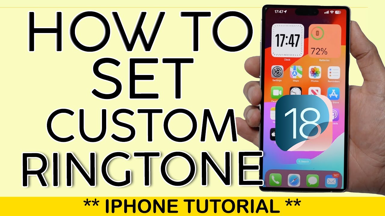 Set Any Song As iPhone Ringtone | How to Set Any Song as Your Ringtone ...