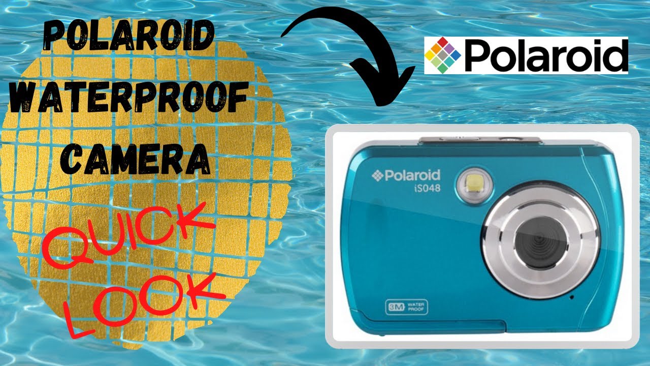 Polaroid ISO48 Waterproof Camera | LITERALLY Waterproof And ONLY $39