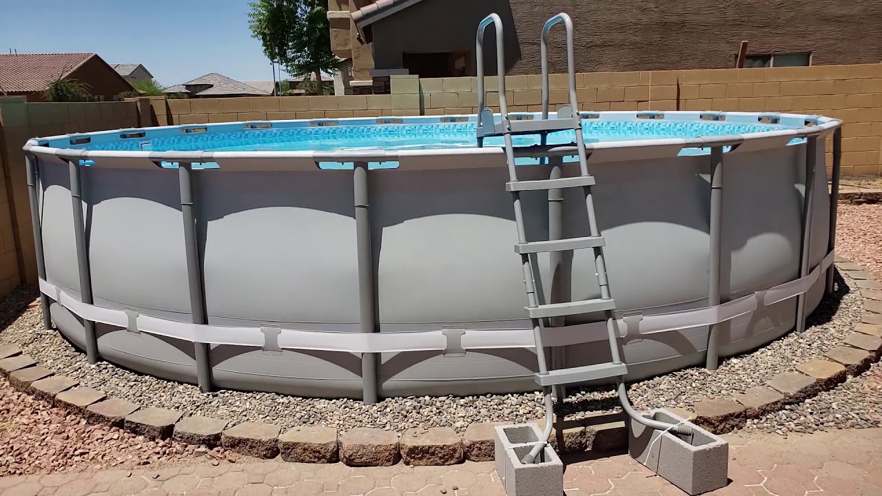 Minimalist How To Install An Above Ground Swimming Pool for Large Space