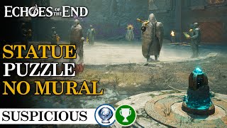 Suspicious – Solve Statue Puzzle Without Revealing the Mural | Echoes of the End