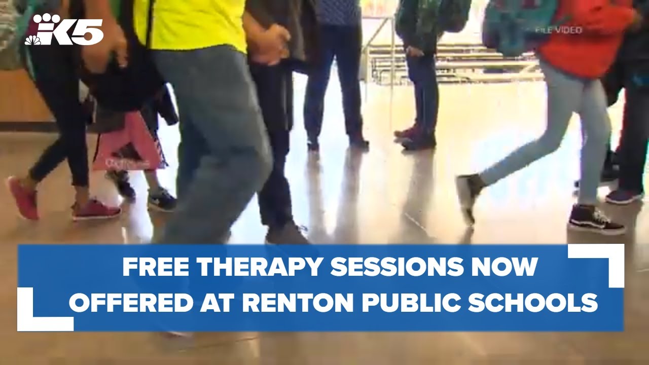 Therapy sessions now offered for free at Renton Public Schools