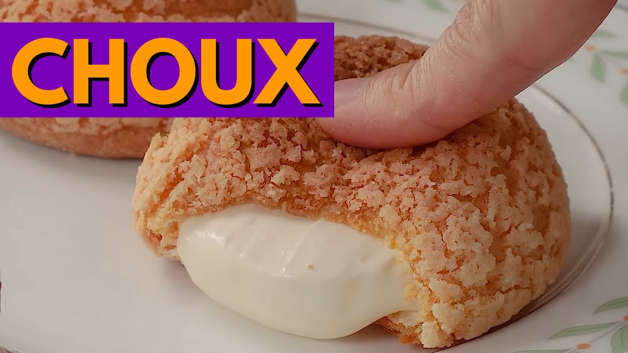 Choux cream ou Carolina de creme (RECEITA)