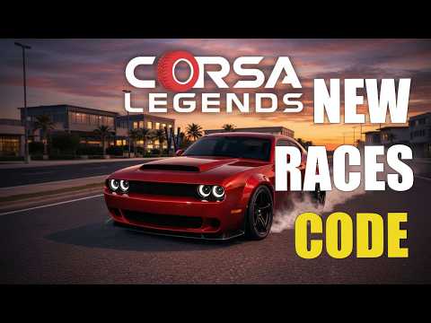 R.CODE　アールコード　スキンケ3点アセット Roblox Corsa Legends NEW CODES April 2026 - YouTube