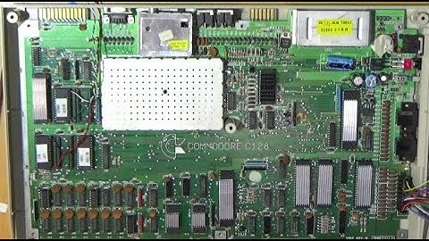 Commodore 128 RAM repair, VDC memory upgrade and 32k ROM mods.