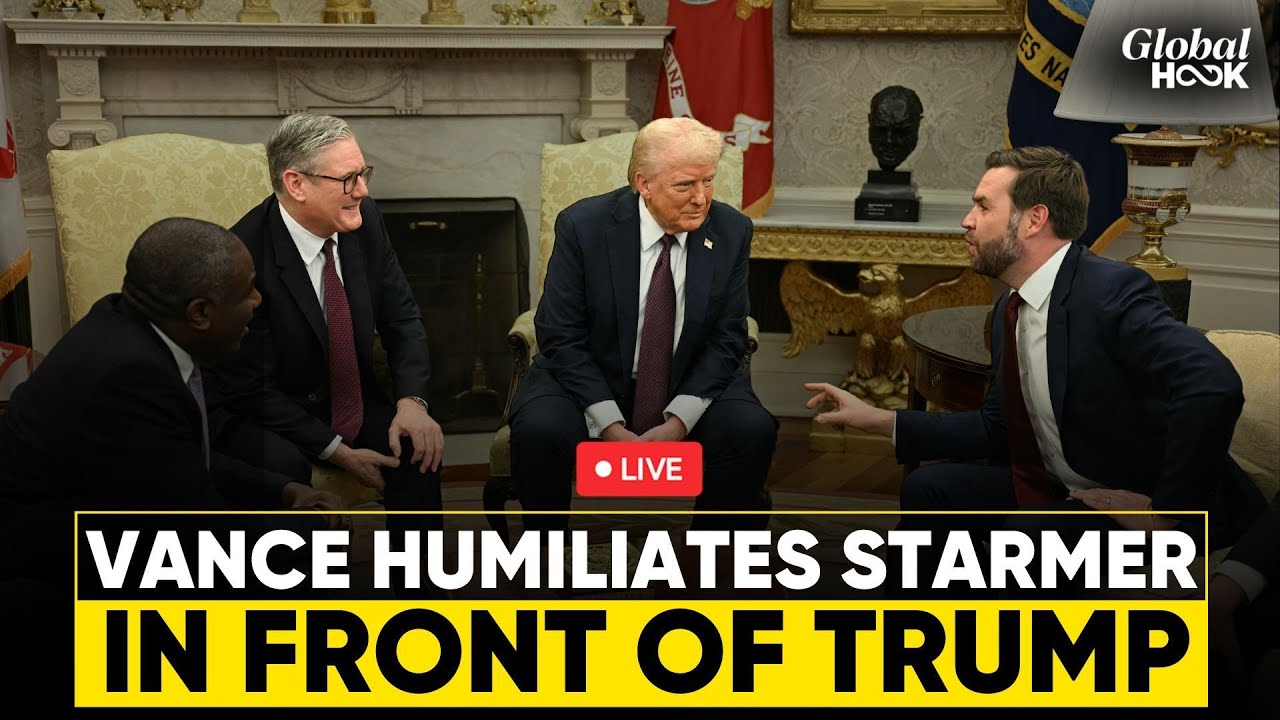 JD Vance Confronts UK PM Starmer Over Free Speech | Trump-Starmer Meet
