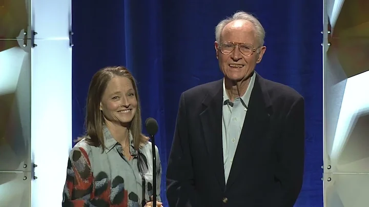 Jodie Foster and Harry Northup at MPTF's 100th