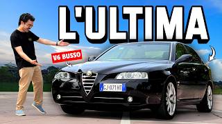 Ho provato l'Ultima Vera Ammiraglia Alfa Romeo col V6 Busso..