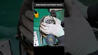 Turbocharger maintenance process #tools #automobile