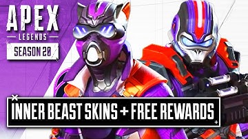 INNER BEAST Event Skins and Free Rewards - Apex Legends Season 20