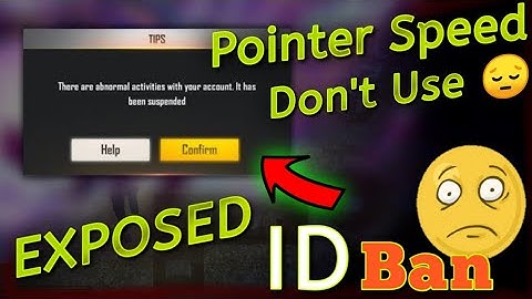 POINTER SPEED EXPOSED 😎 | Pointer Speed Settings For Free Fire 🔥