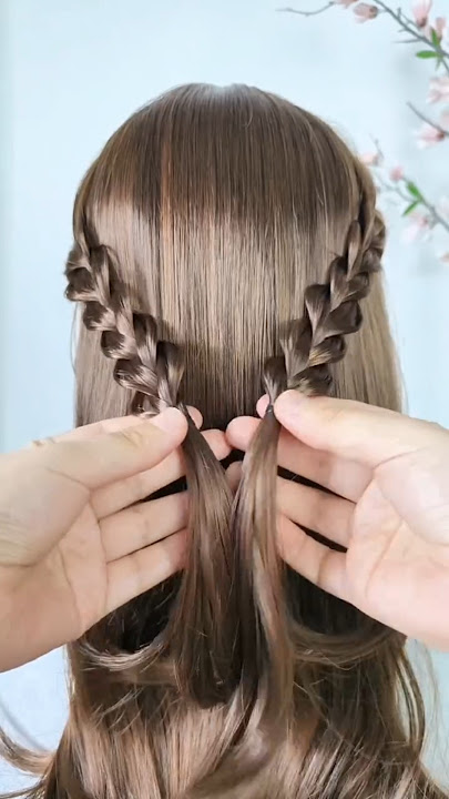 Beautiful Hairstyle Tutorial #longhair #hairstyle