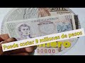 Billete de diez pesos, cuesta 9 millones