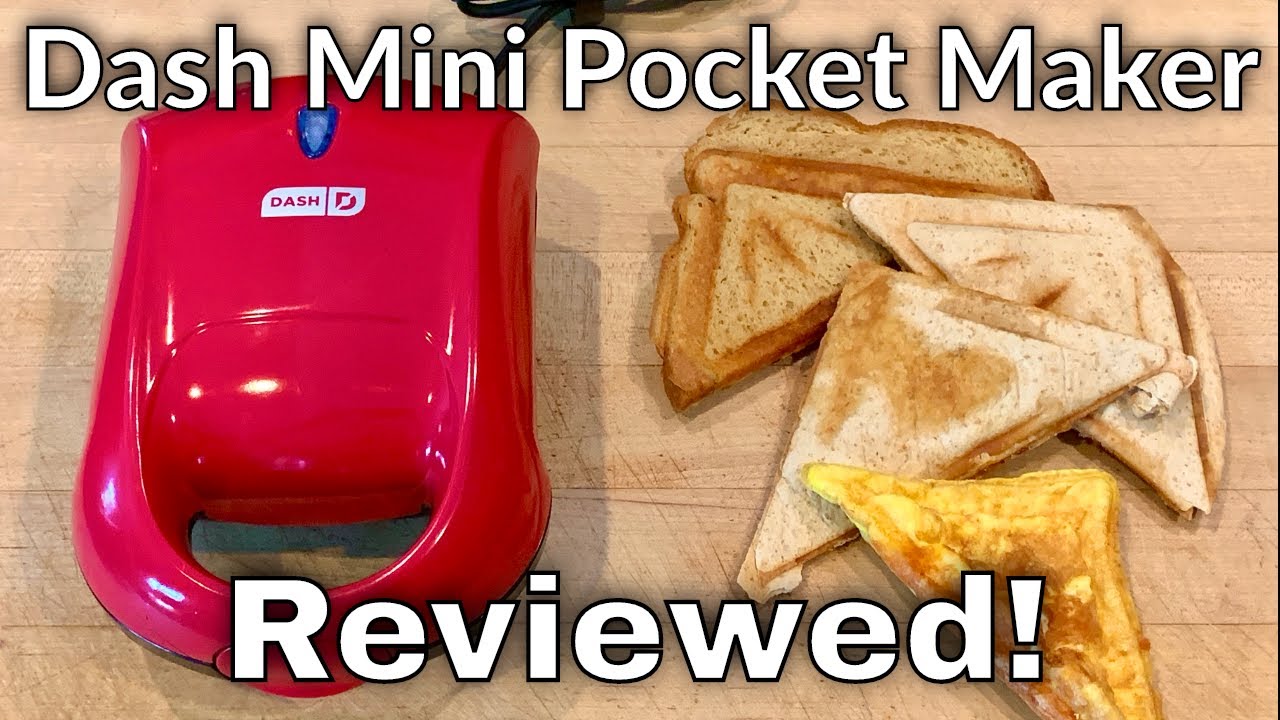 Dash Mini Pocket Sandwich Maker Review 