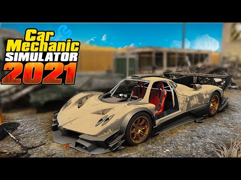 Видео: Нашел на Свалке Pagani Zonda Revolucion - Car Mechanic Simulator 2021 #87