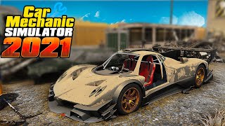 Нашел на Свалке Pagani Zonda Revolucion - Car Mechanic Simulator 2021 #87