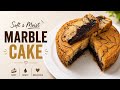 Soft and Moist Marble Cake Recipe | Easy Homemade Cake