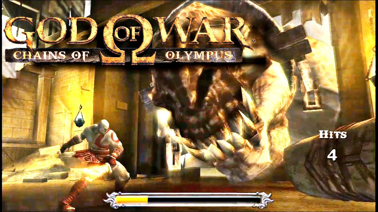 God of War Chains of Olympus, Save point #1 - The Gates Of Attica, PSP