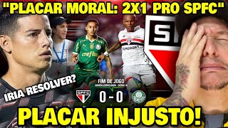 O MELHOR DE SPFC X PALMEIRAS, ACONTECEU NOS BASTIDORES!!! Entenda. •JAMES NO BANCO? Zubeldia errou?