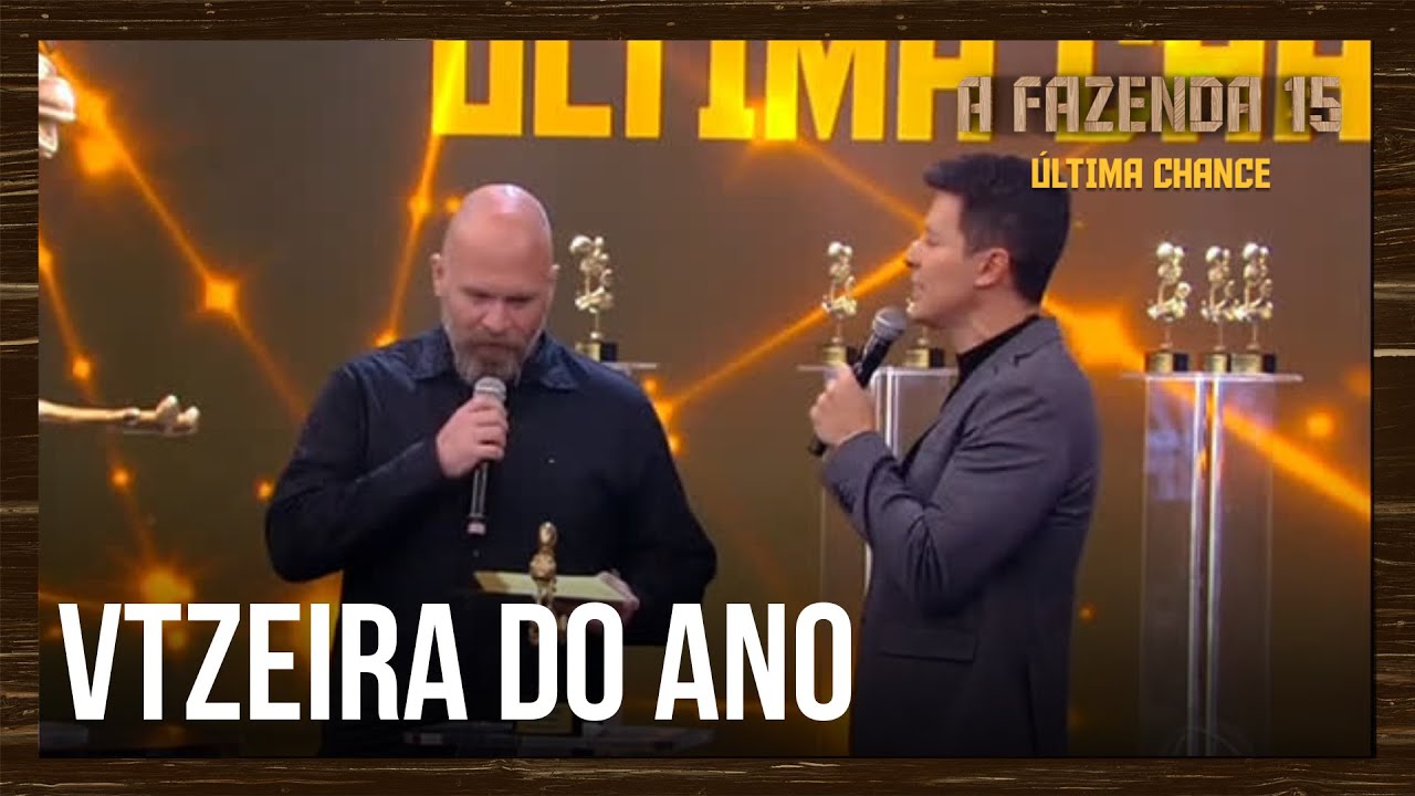 Chico Barney entrega troféu de ‘VTzeira do Ano’ para Nadja | Última Chance