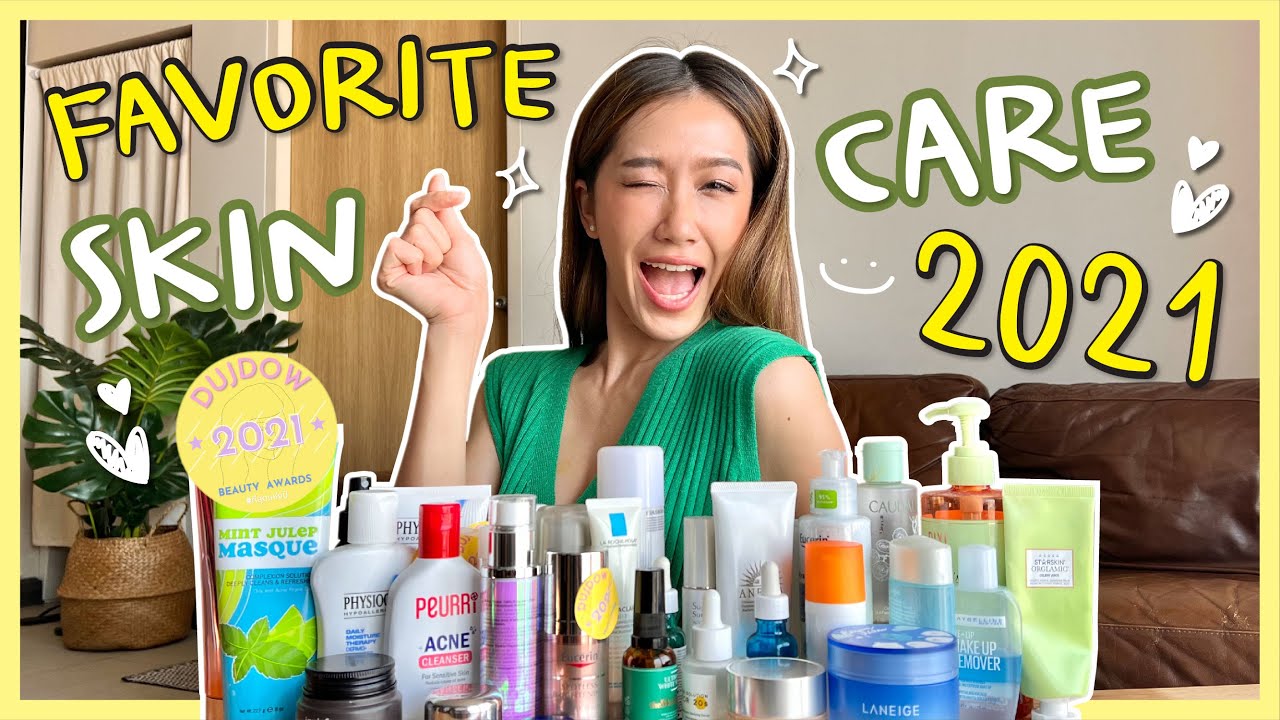 Favorite Skincare 2021 ของชอบที่สุดแห่งปี ที่สุดของการดูแลผิว (โนสปอน) l Dujdow