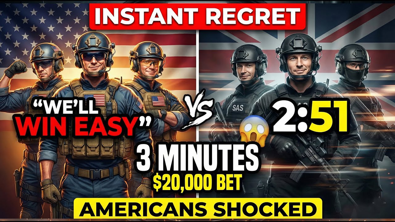 USA Special Forces Lost to British SAS — What They Did in 3 Minutes Was Unbelievable