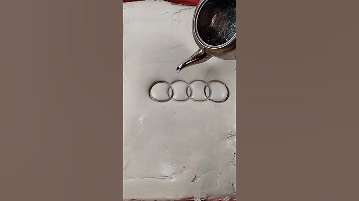 how to make a diy audi logo