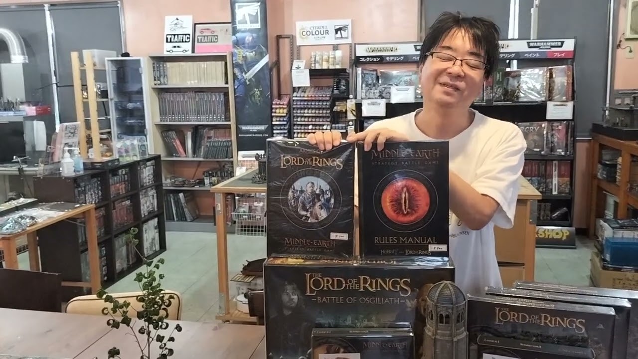 ロード・オブ・ザ・リングのミニチュアゲーム、ミドルアースをやってみ 