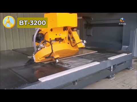 Máy cắt cầu đá CNC 2 lưỡi cắt tự động BAOTAO BT 3200 Nâng tầm hiệu quả cắt đá!