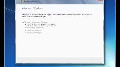 COMO FORMATAR E INSTALAR O WINDOWS 7 COM CD
