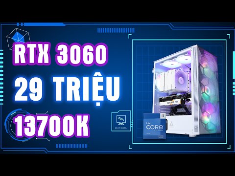 Vẫn là PC Trắng 13700K nhưng giá cực THƠM