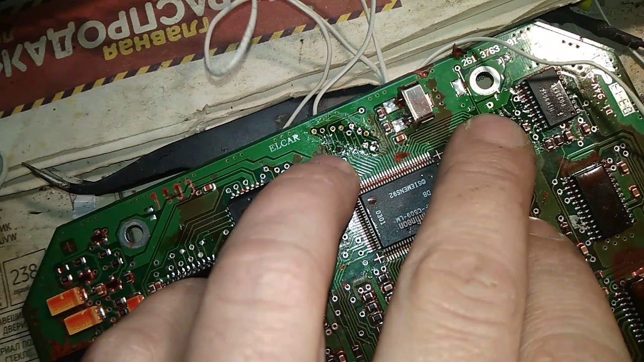 Ремонт ЭБУ январь 5.1 - YouTube