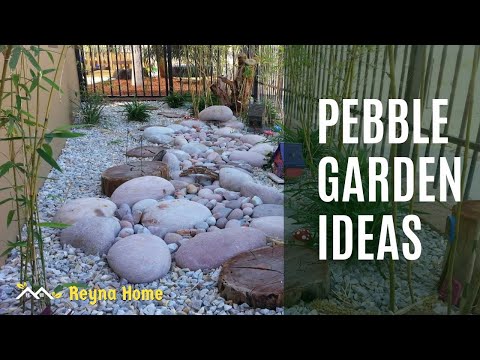 Video: Pebble Garden Ideas Garden Ideas With Pebbles And Pots
