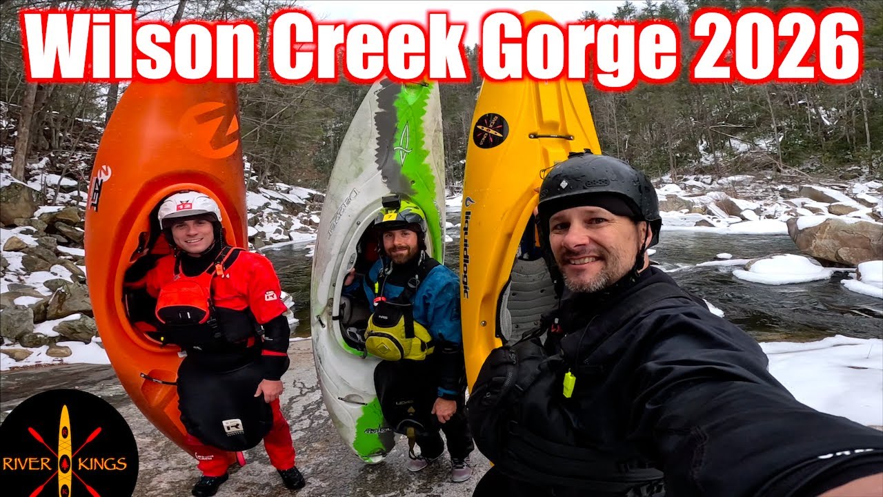 First Day Back in the Gorge!  Wilson Creek Gorge is Open!