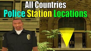 All Countries Police Station Locations in GTA San Andreas screenshot 3