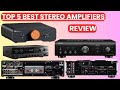 Top 5 Best Stereo Amplifiers 2025 🔊 | Hi-Fi Sound, Power &amp; Performance Review