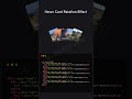 Expanding card hover effect animation using html CSS #card #cardanimation #hovereffect #shorts#viral