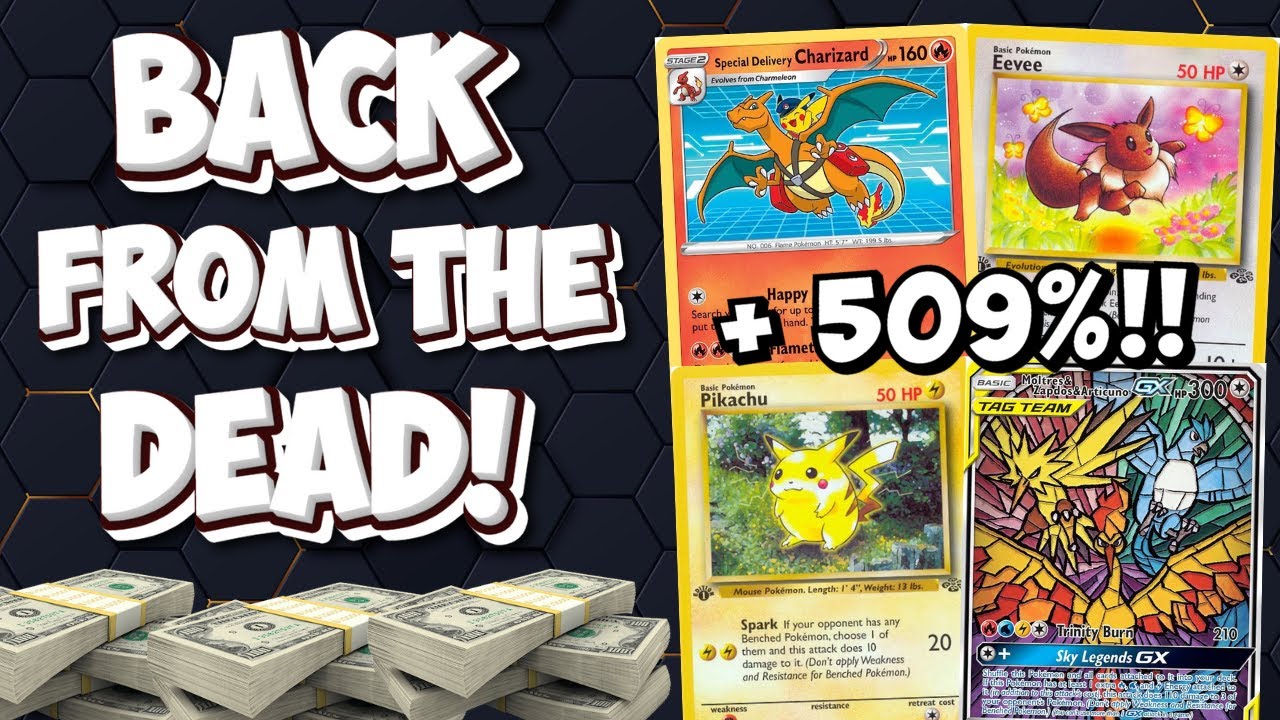 dead pikachu pokemon card Cards That Are Back From The Dead! OVER 500% GAINS! RarityDouble Rare Hit Points200 HP Grass dead pikachu by jamesoon on