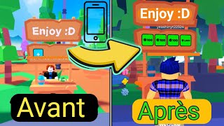 Comment créer un Gamepass (version simplifiée) pour Roblox Mobile 2025 (IOS, ANDROID)