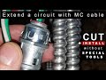 How to install, strip and cut MC cable with no special tools