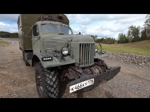 Видео: На ЗИЛ-157 в Заполярье! 4000км на грузовике!