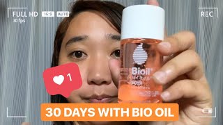 30 DAYS WITH BIO OIL | BIO OIL REVIEW - RHAIYA’S VLOGSPOT