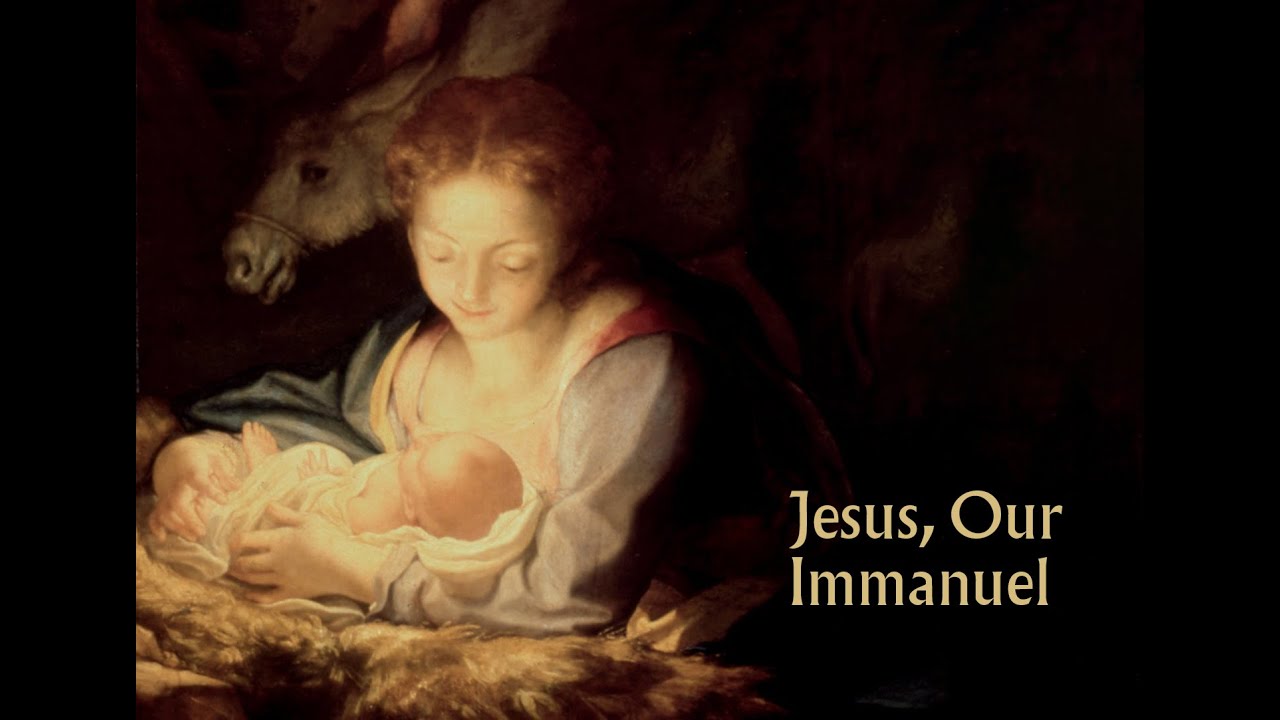 Jesus Our Immanuel Matthew 1 18 23 NIV Sunday 
