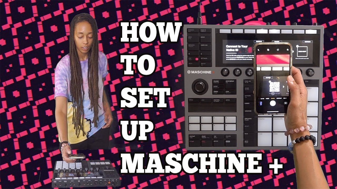 maschine mk3 【ID付属】 MASCHINE+ Setup Tutorial: Connect to WiFi with QR Code - YouTube