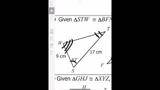 Unit 4 Lesson 4 - Congruent Triangles