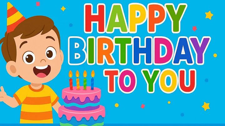 Happy Birthday Song 🎉 | Happy Birthday to you song | Nursery Rhymes & Kids Songs